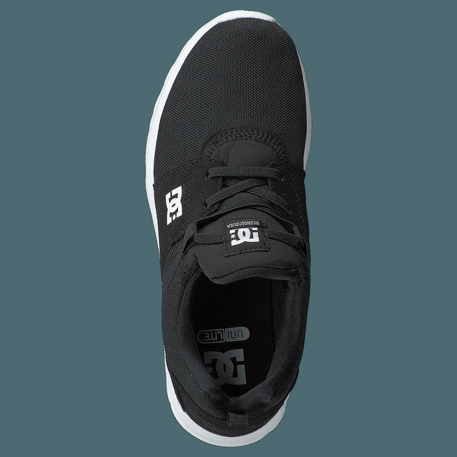 DC Shoes Heathrow Black/white Svart Best