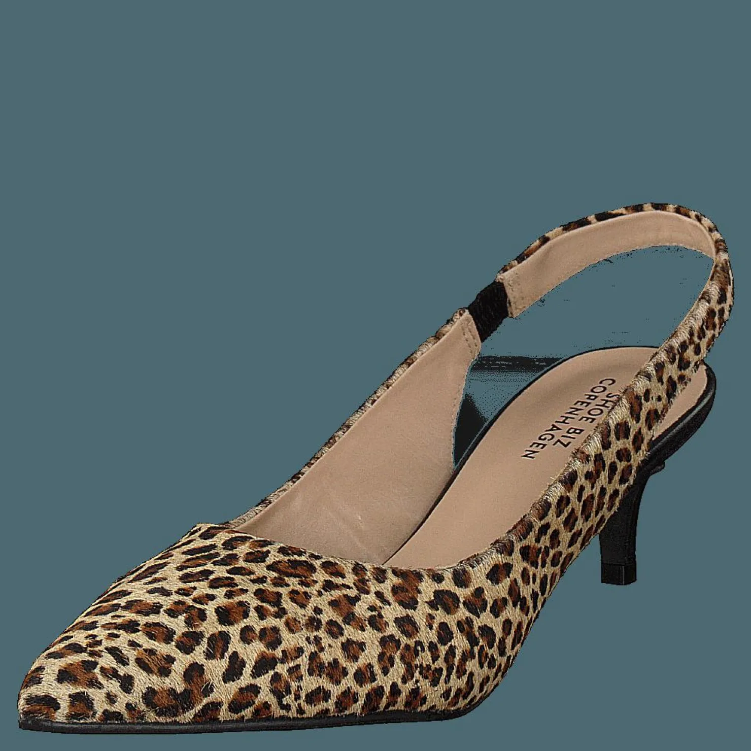 Shoe Biz Hekla Leopardo Beige och Brun Best