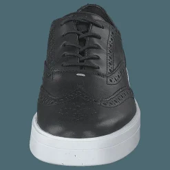 Clarks Hero Brogue Black Leather Svart Online