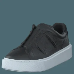Clarks Hero Lite Slip Black Leather Svart