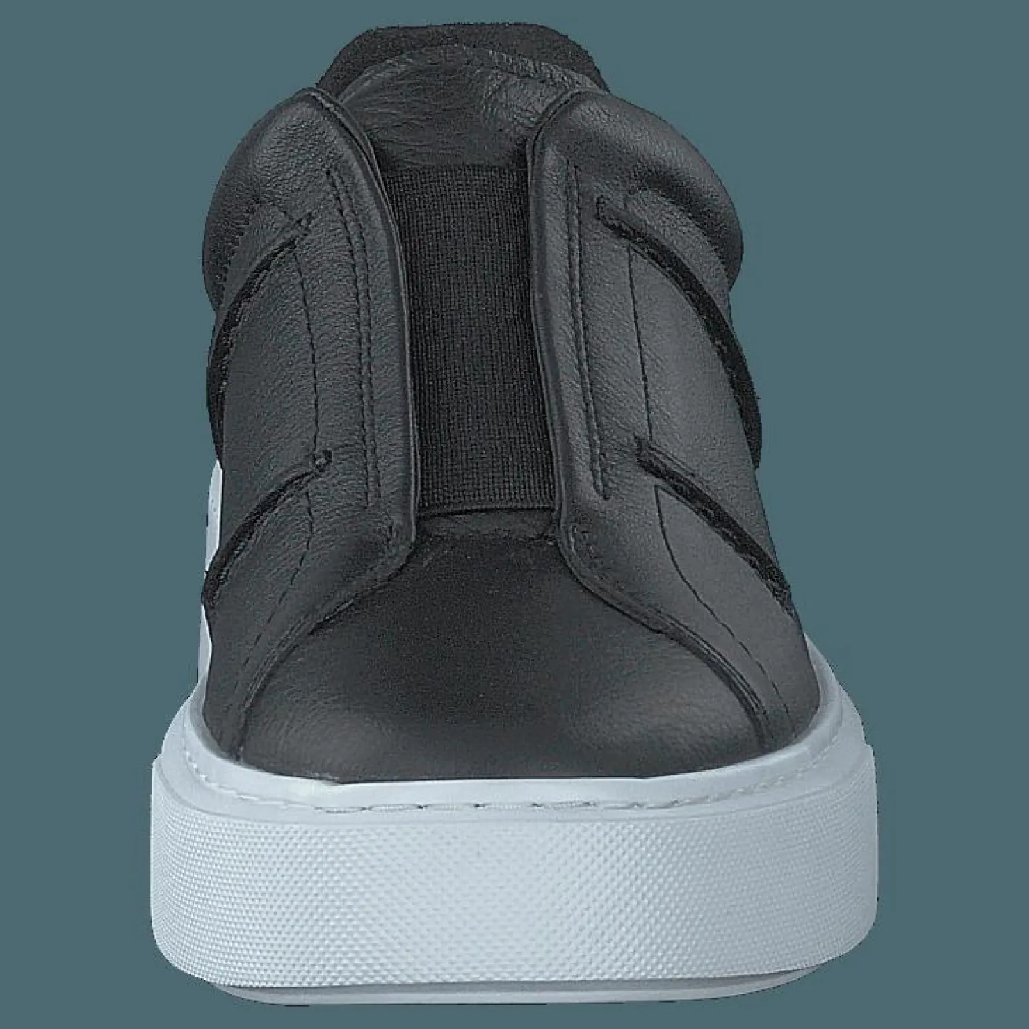 Clarks Hero Lite Slip Black Leather Svart