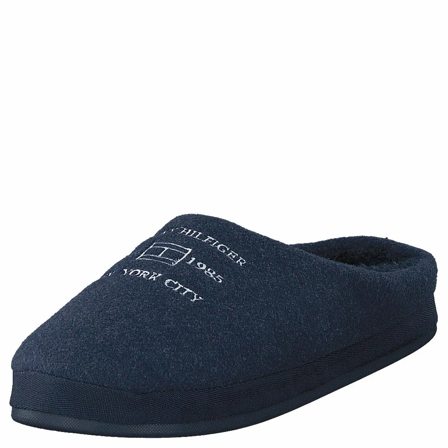 Tommy Hilfiger Hifiger Felt Homeslipper Desert Sky Blå Online