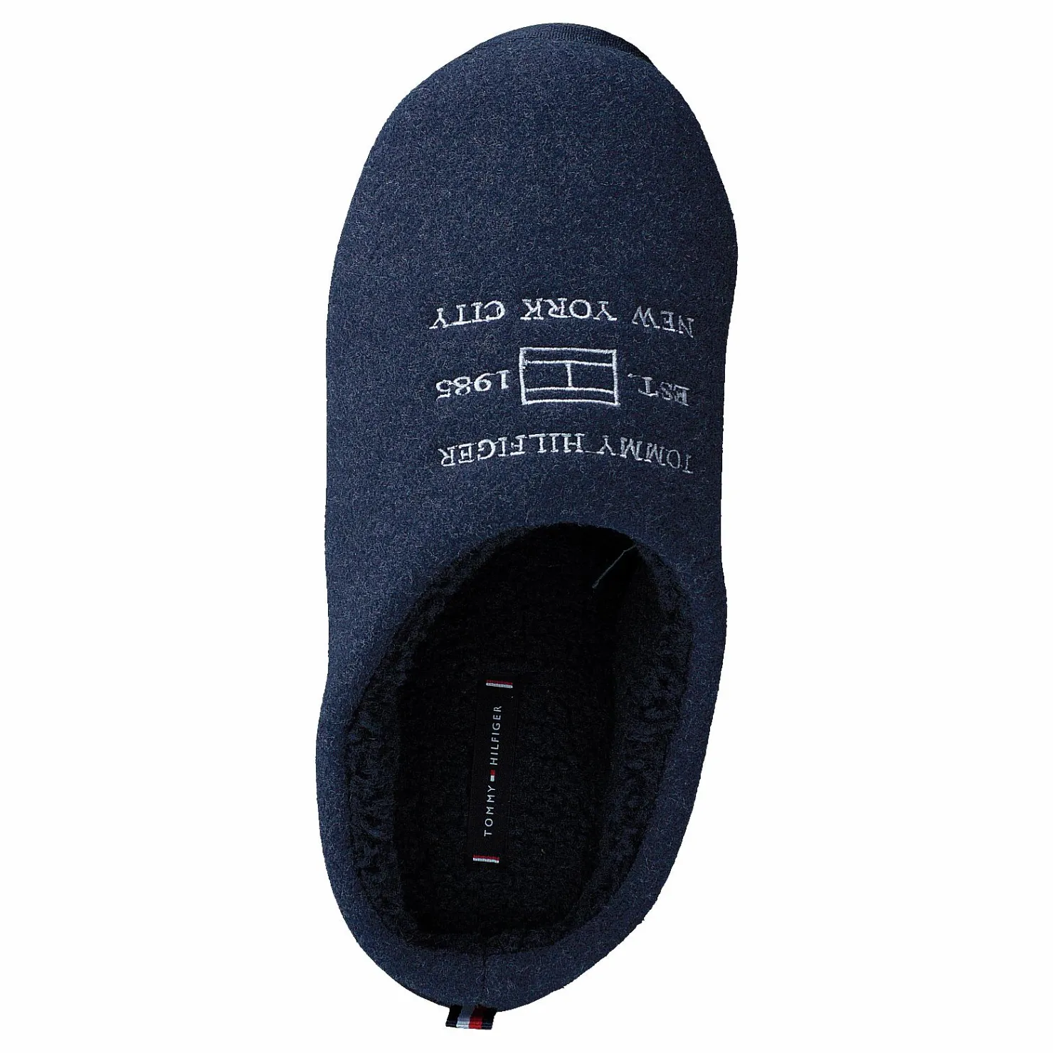 Tommy Hilfiger Hifiger Felt Homeslipper Desert Sky Blå Online