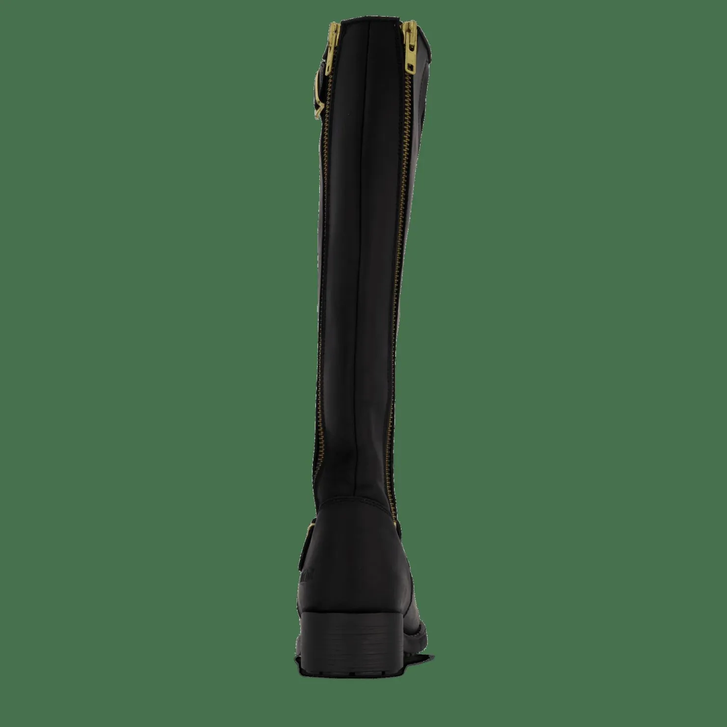 Johnny Bulls High Boot Double Zip Black / Shiny Gold Guld och Svart Best