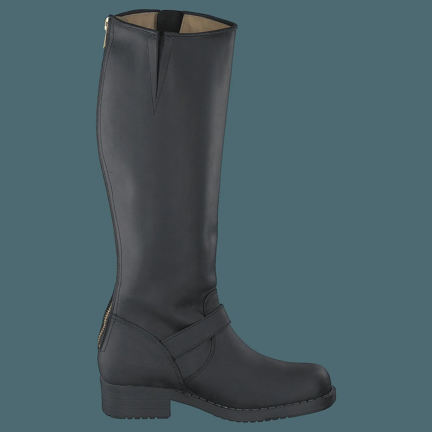 Johnny Bulls High Zip Back Black Shiny Gold Svart och Guld Online