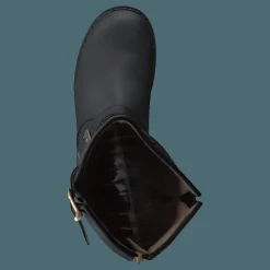 Johnny Bulls High Zip Back Black Shiny Gold Svart och Guld Online