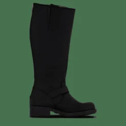 Johnny Bulls High Zip Back Black/Silver Svart Clearance