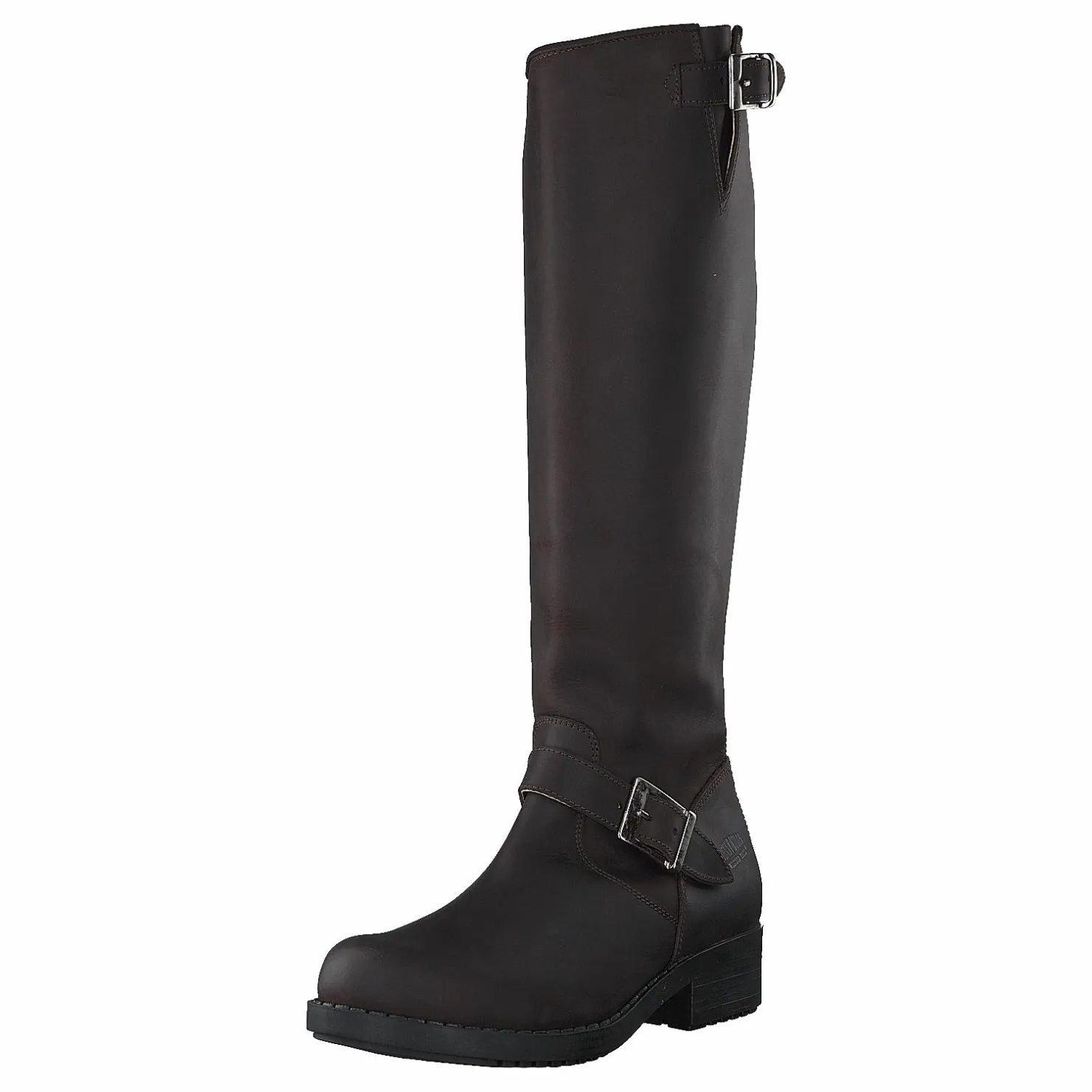 Johnny Bulls High Zip Back Brown Shiny Silver Svart, Brun, Grå och Silver New