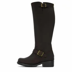 Johnny Bulls High Zip Back Brown/Gold Brun Outlet