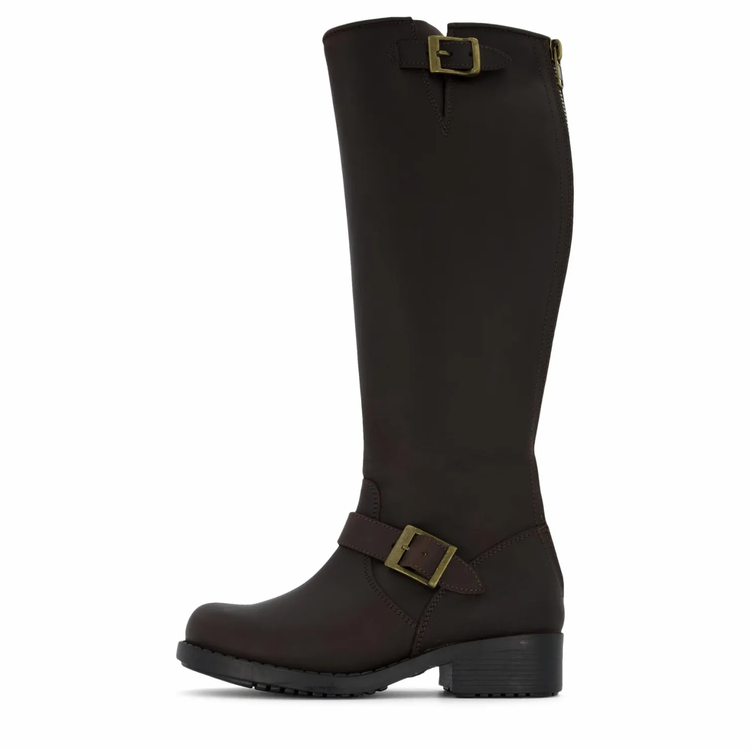 Johnny Bulls High Zip Back Brown/Gold Brun Outlet