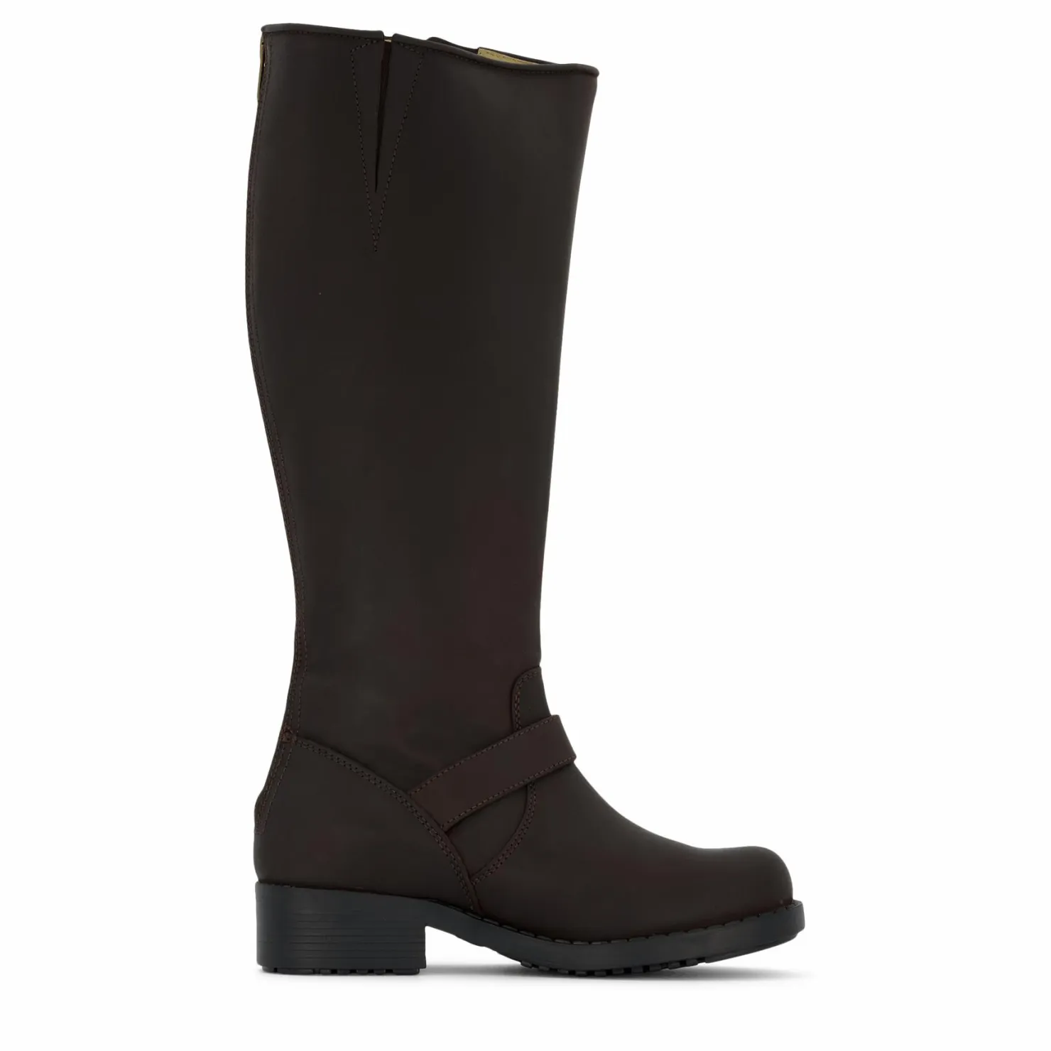 Johnny Bulls High Zip Back Brown/Gold Brun Outlet