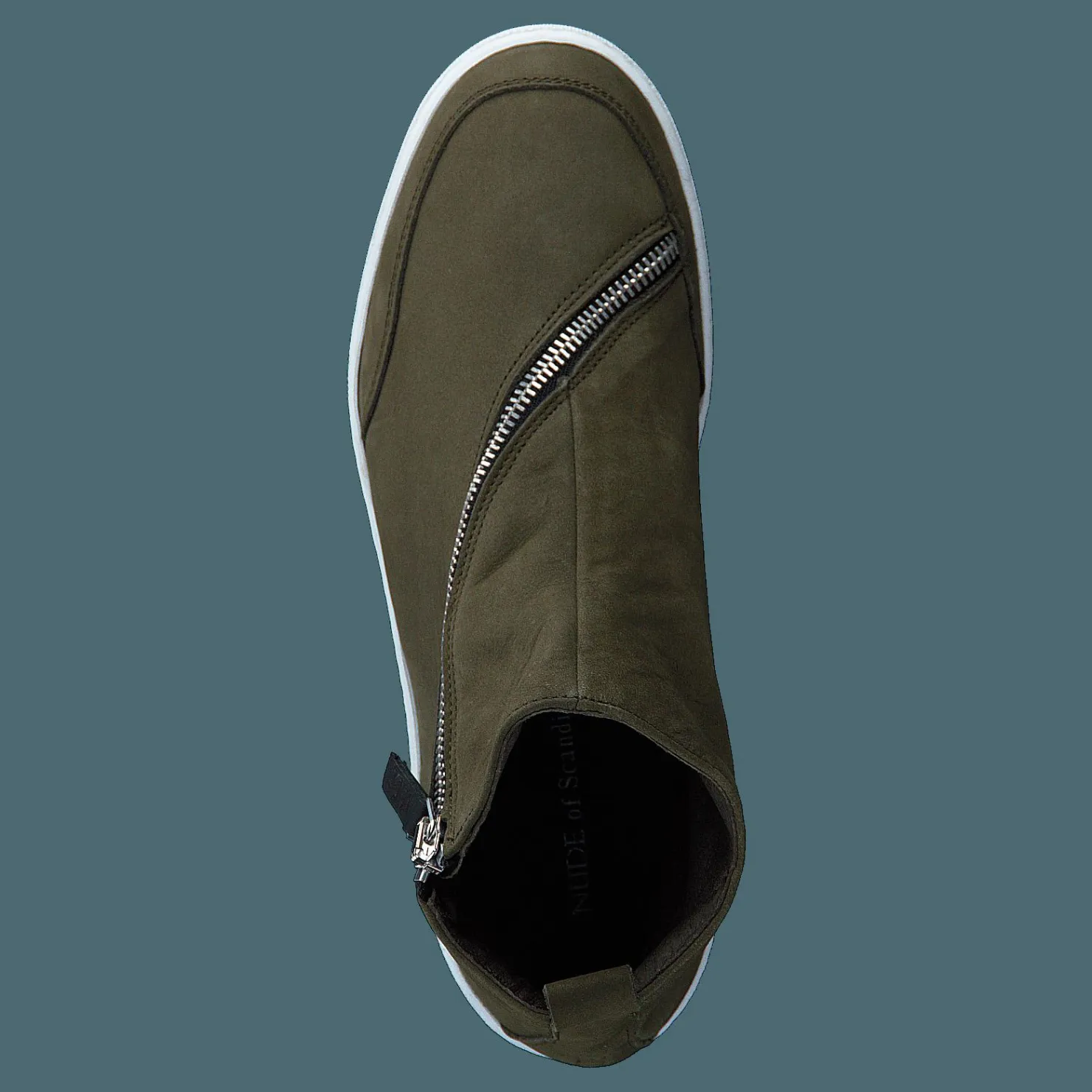 Nude of Scandinavia Hilda Mohair Verde Grön New