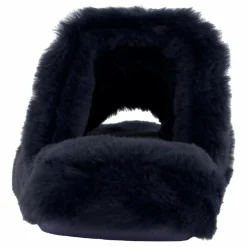 Tommy Hilfiger Hilfiger Fur Basics Slipper Space Blue Svart Discount
