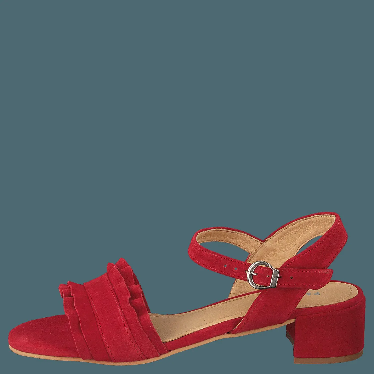 Pavement Holly Red Suede Röd Outlet