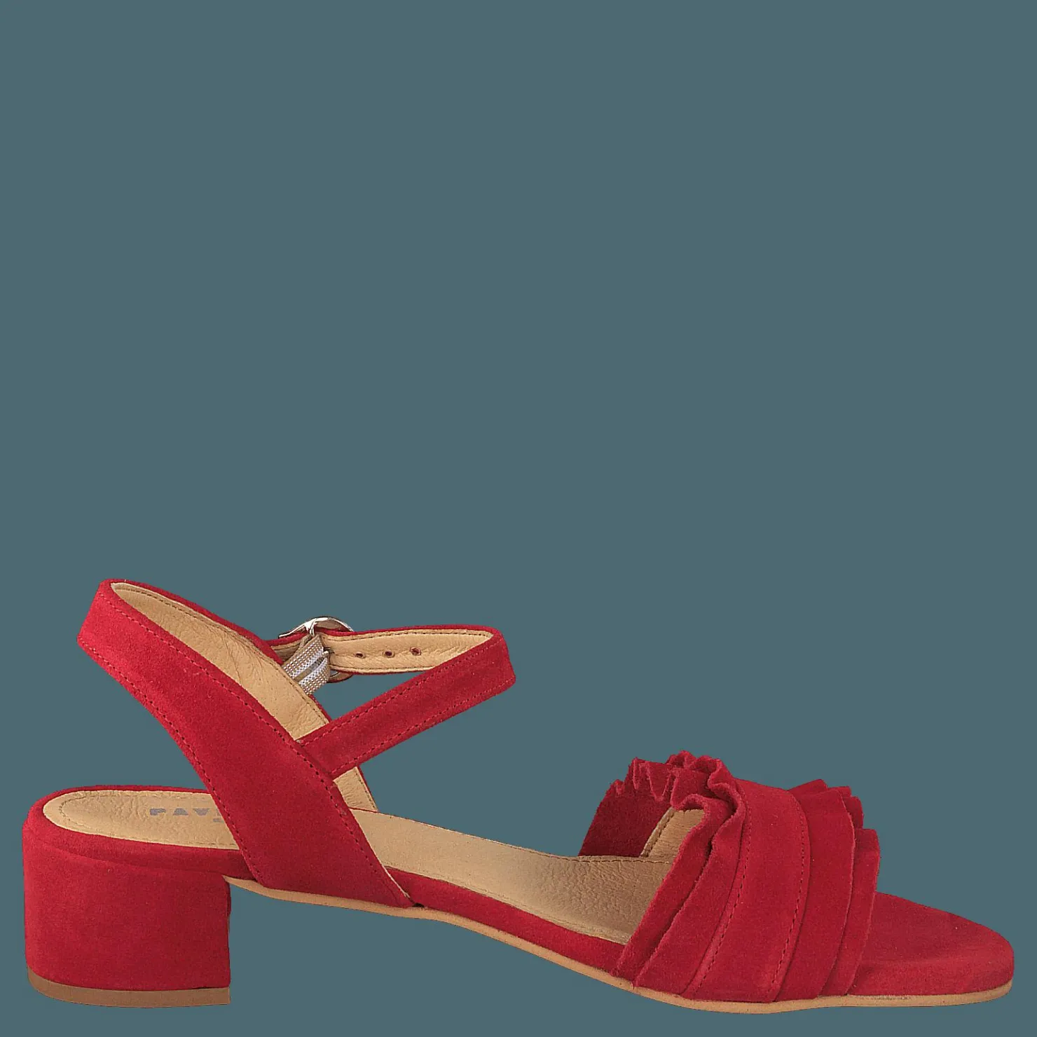 Pavement Holly Red Suede Röd Outlet