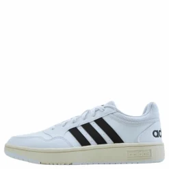 adidas Hoops 3.0 Low Classic Vintage Shoes Cloud White / Core Black / Chalk White Svart och Vit Best