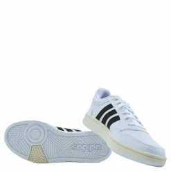 adidas Hoops 3.0 Low Classic Vintage Shoes Cloud White / Core Black / Chalk White Svart och Vit Best