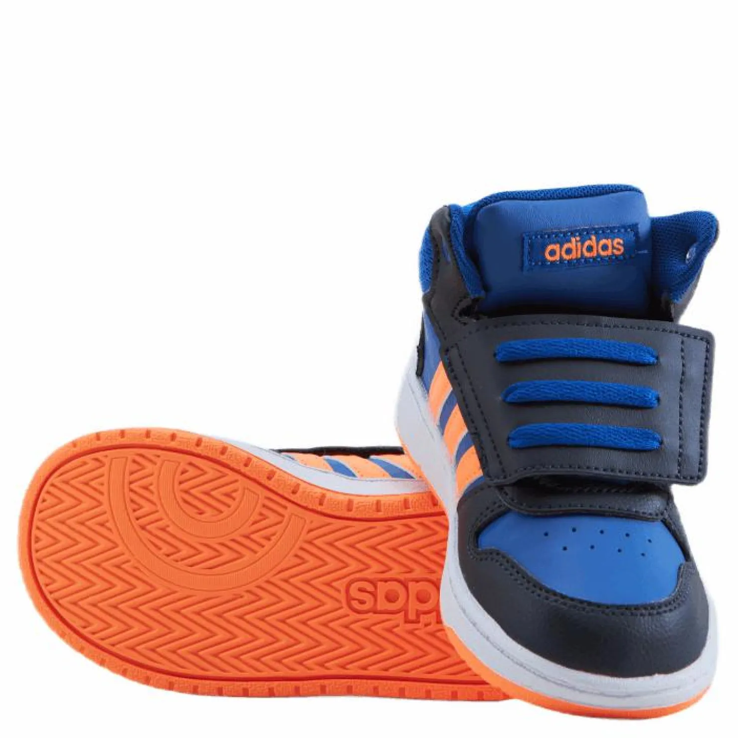 adidas Hoops 2.0 Mid Shoes Royblu / Scrora / Legink Blå Online