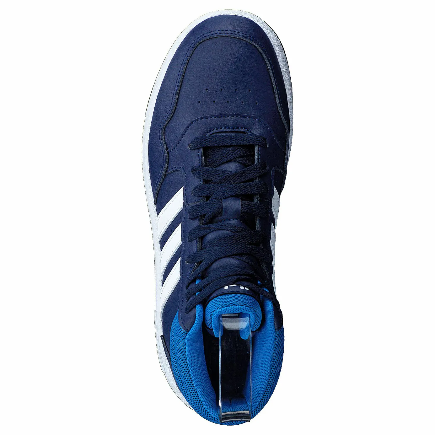 adidas Hoops Mid Shoes Dark Blue / Blue Rush / Turbo Blå Clearance