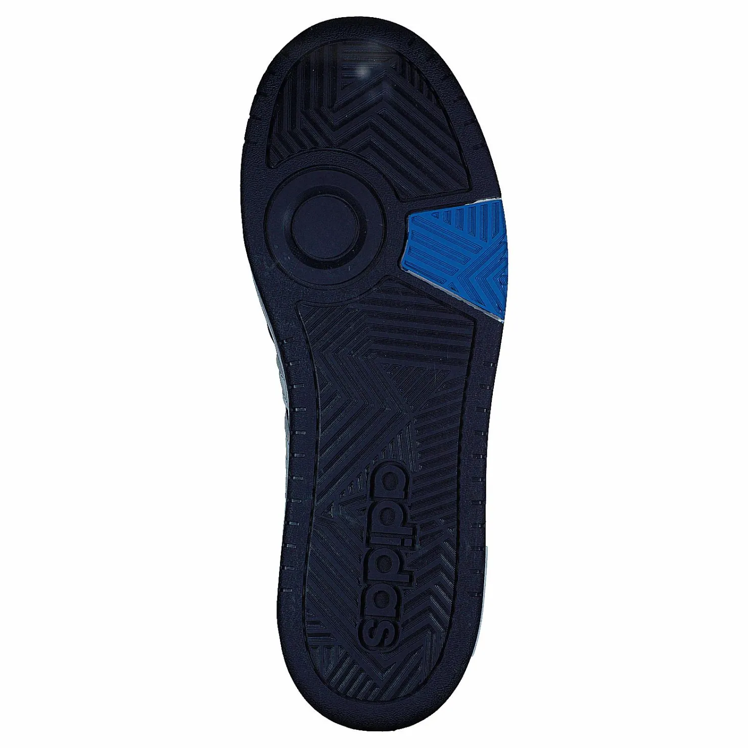adidas Hoops Mid Shoes Dark Blue / Blue Rush / Turbo Blå Clearance