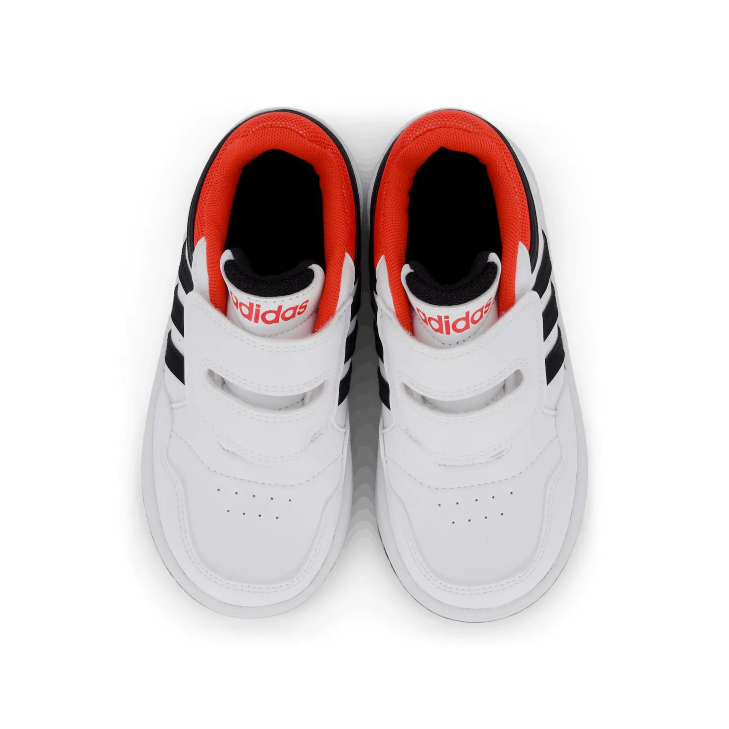 adidas Hoops Shoes Cloud White / Core Black / Bright Red Vit Best
