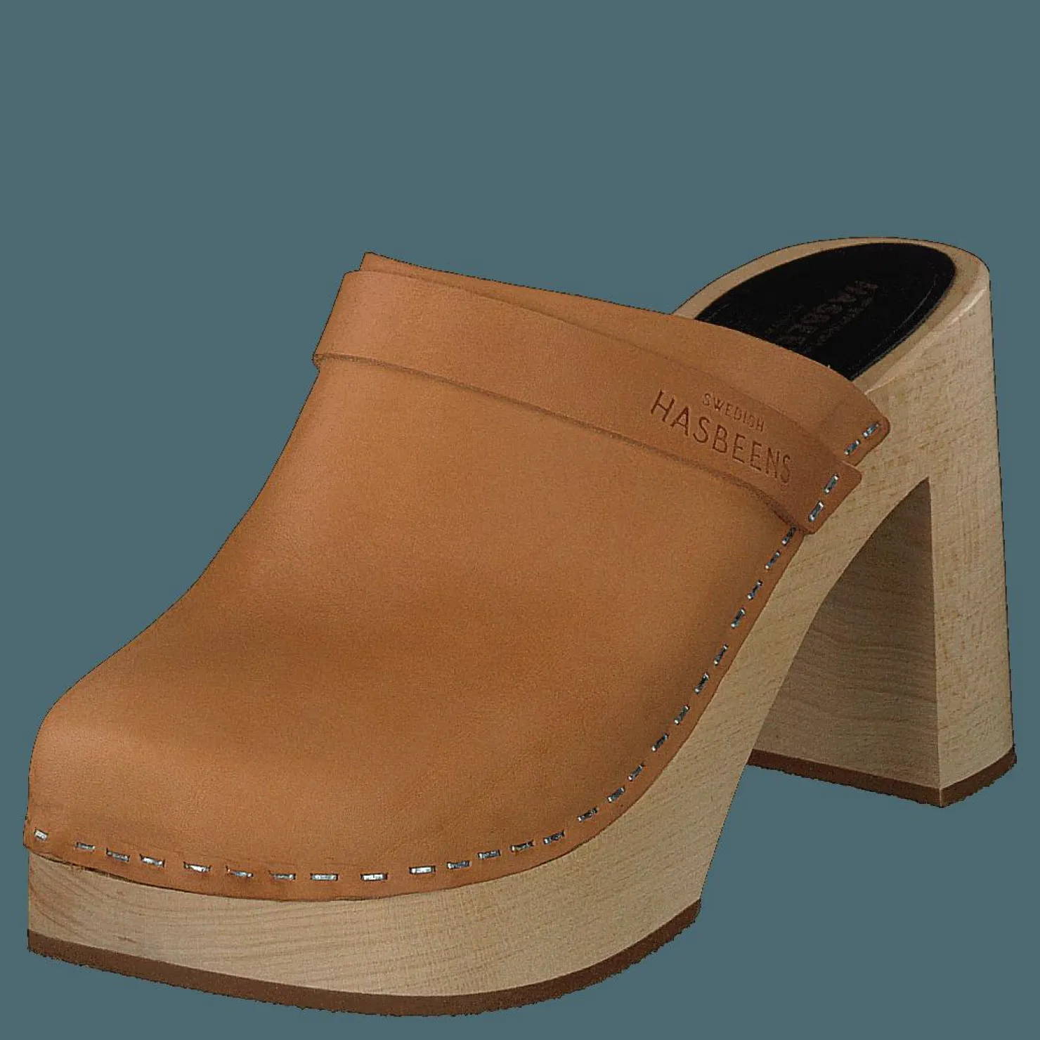 Swedish Hasbeens Husband Sky High Nature Beige och Brun Discount