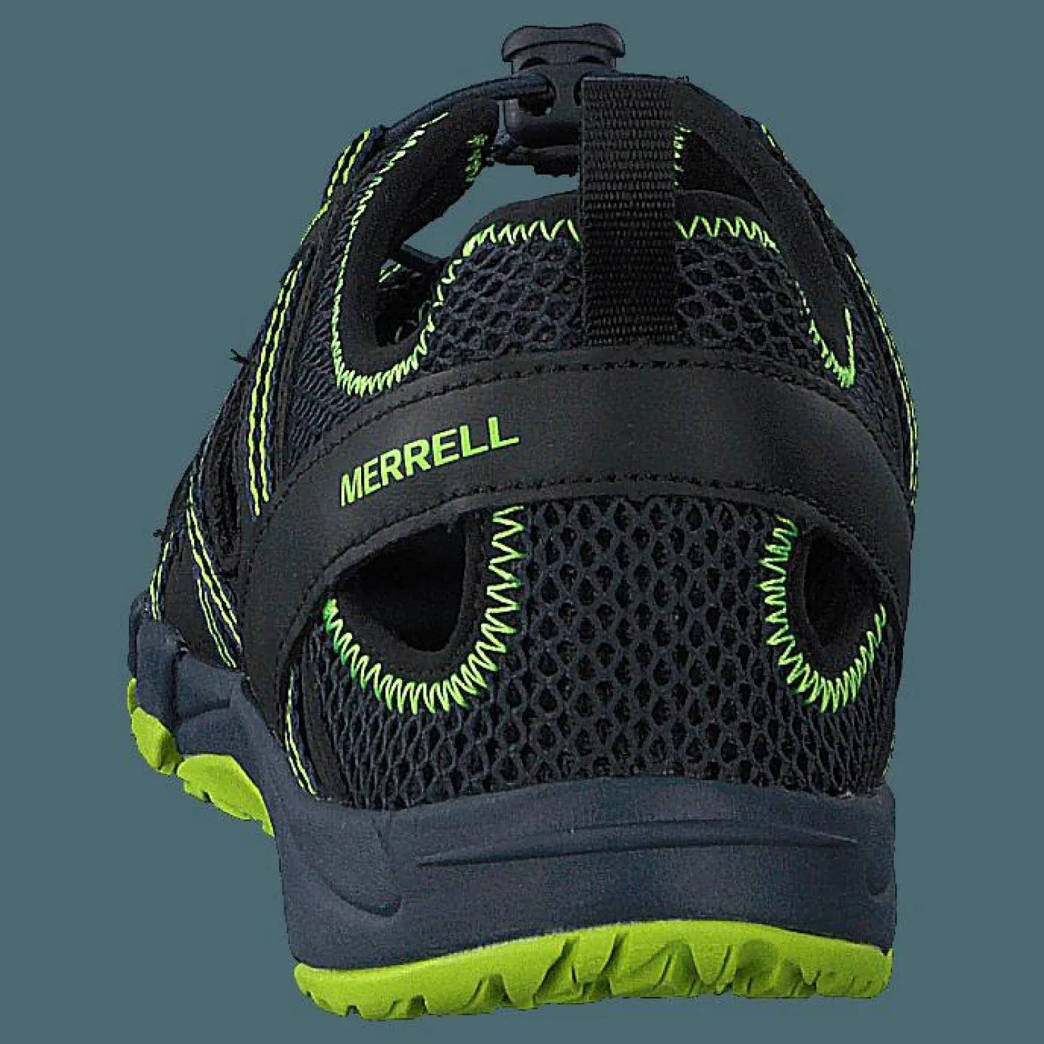 Merrell Hydro Choprock Shandal Black/navy/lime Blå Discount