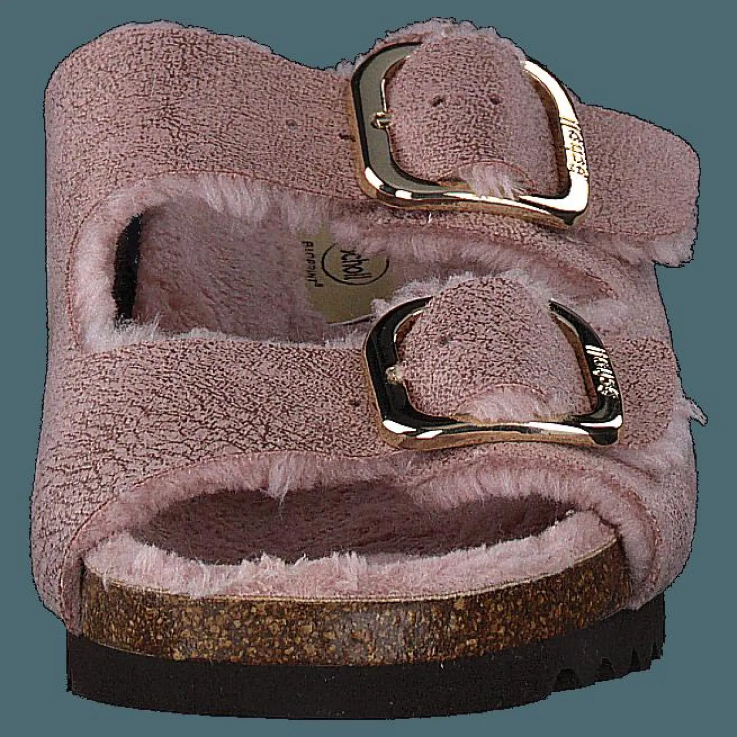 Scholl Ilary Fluffy Pink Röd och Brun Discount