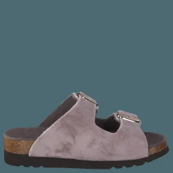 Scholl Ilary Velvet Taupe Brun och Lila Best