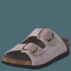 Scholl Ilary Velvet Taupe Brun och Lila Best