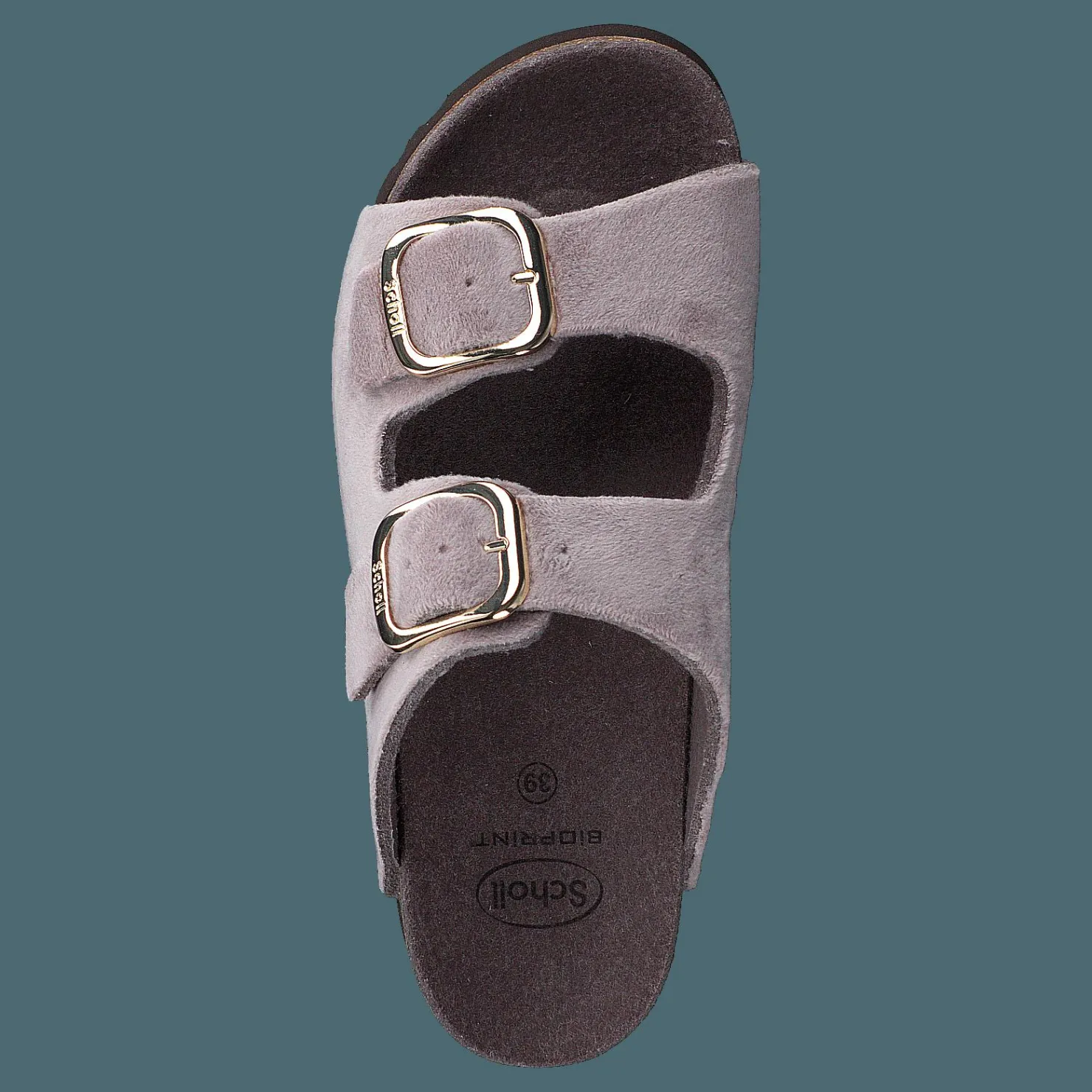Scholl Ilary Velvet Taupe Brun och Lila Best