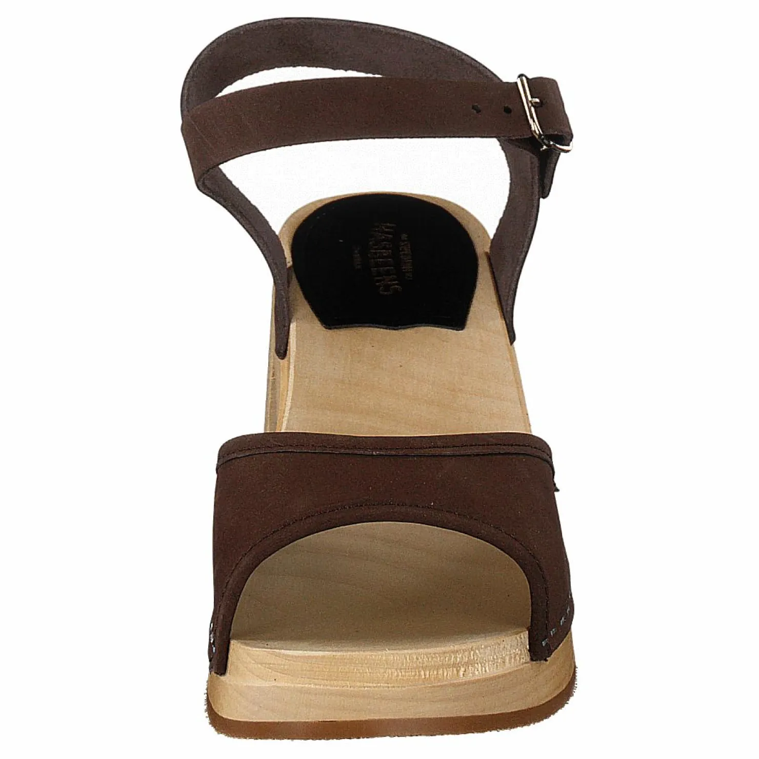 Swedish Hasbeens Inger Chocolate Brown Nubuck Brun Online