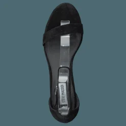 Steve Madden Irenee Black Suede Svart Clearance