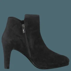 Caprice Isabella Black Suede Svart Clearance