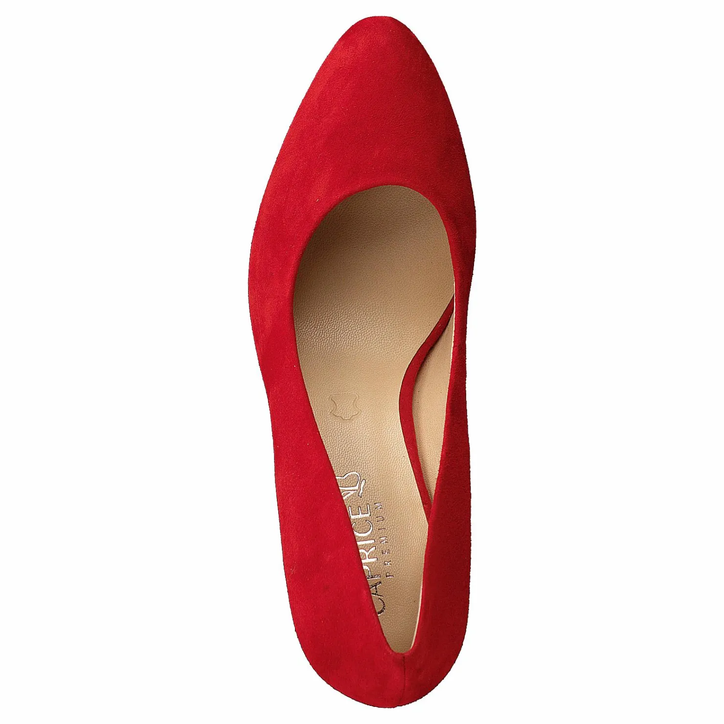 Caprice Isabella Red Sued Röd Discount