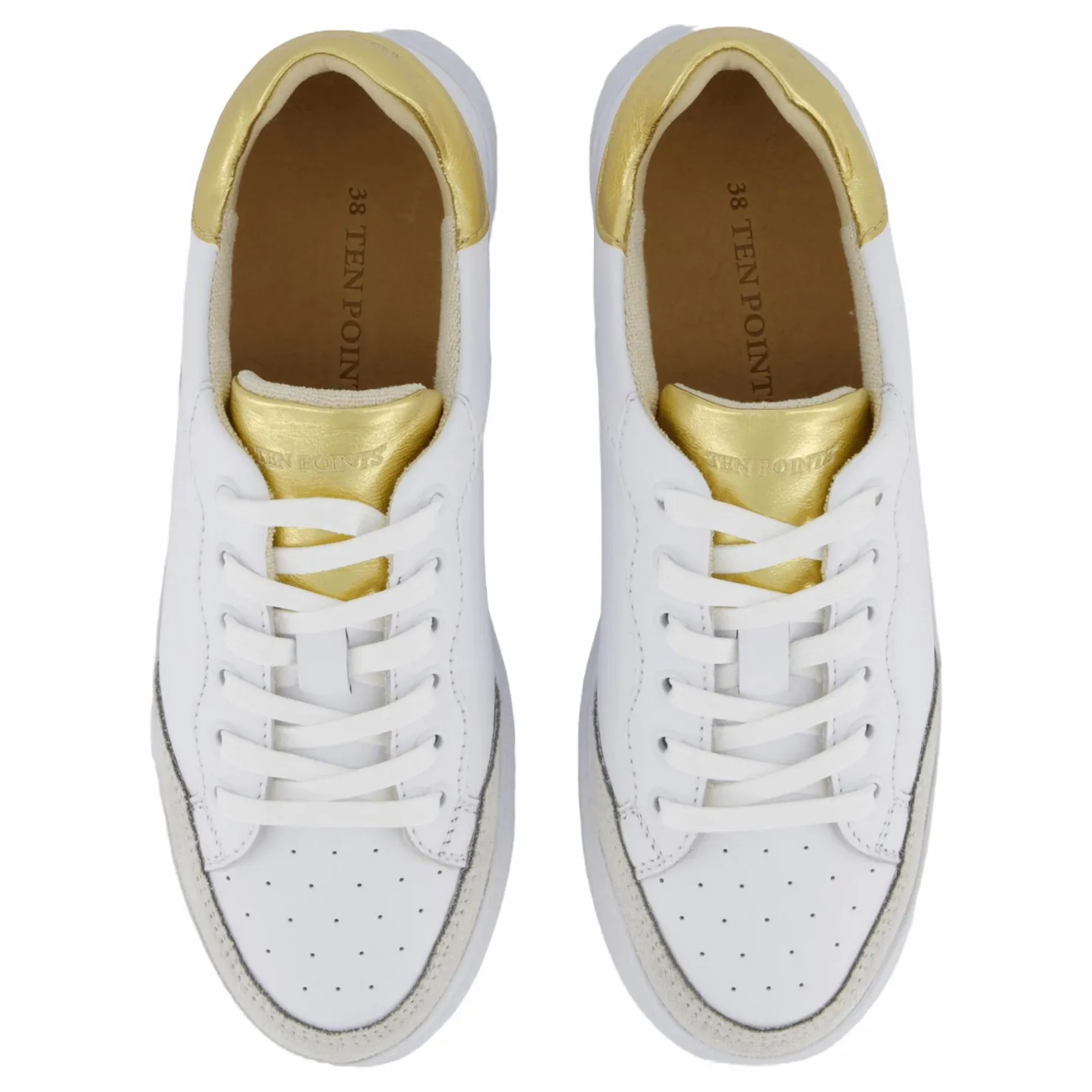 Ten Points Isolde Sneaker Vit Clearance