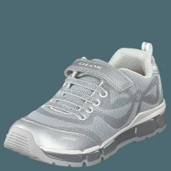 Geox J Android Girl Silver Silver och Grå Outlet