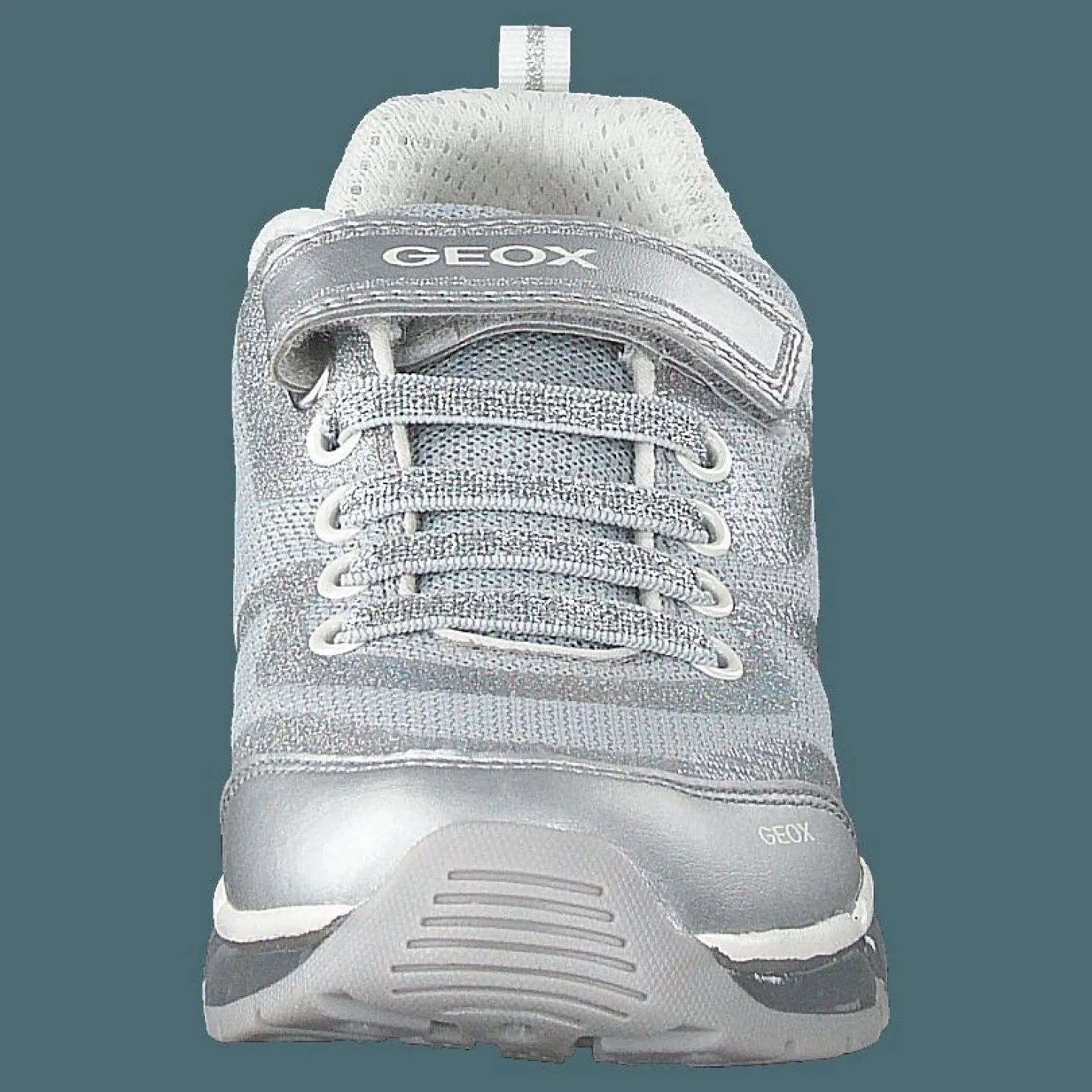 Geox J Android Girl Silver Silver och Grå Outlet