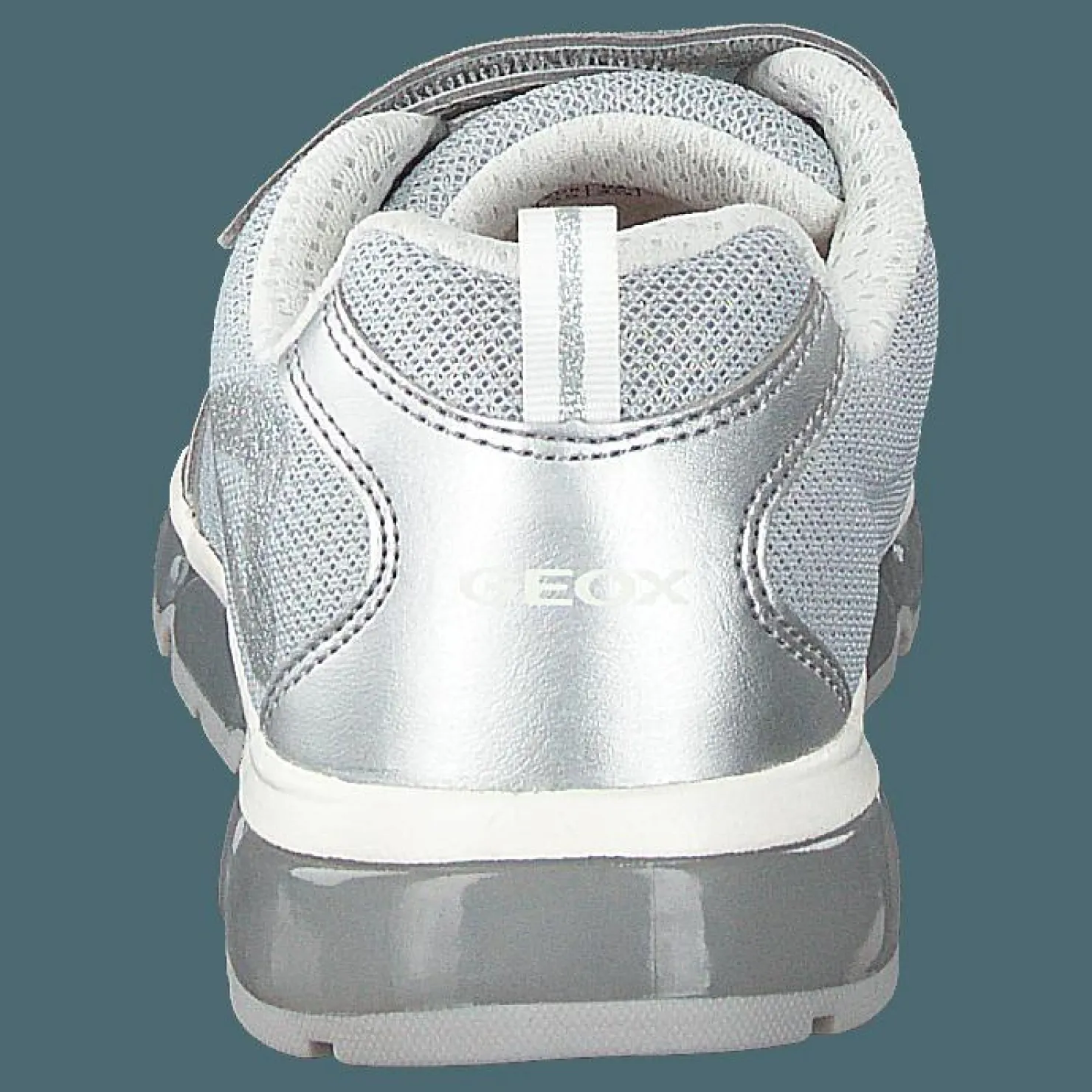 Geox J Android Girl Silver Silver och Grå Outlet