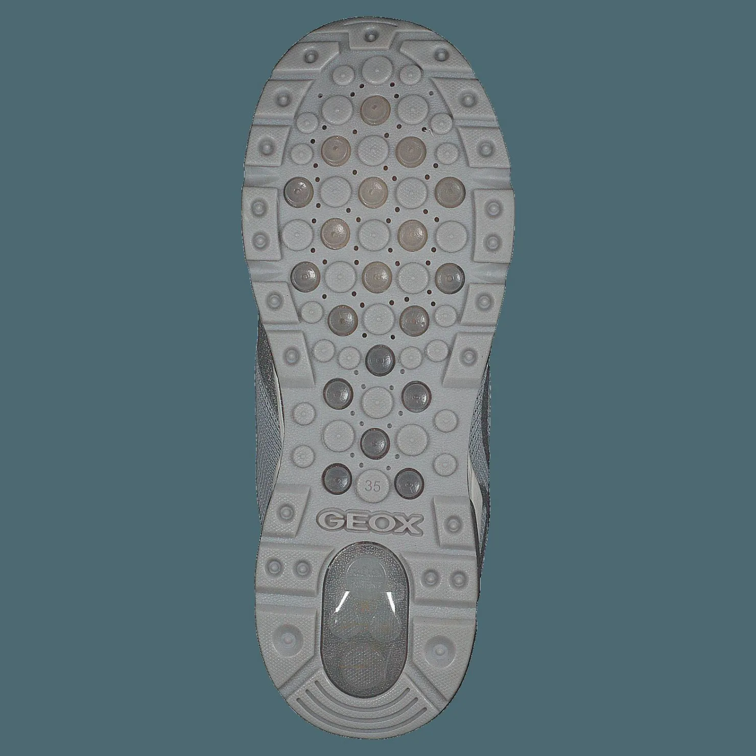 Geox J Android Girl Silver Silver och Grå Outlet