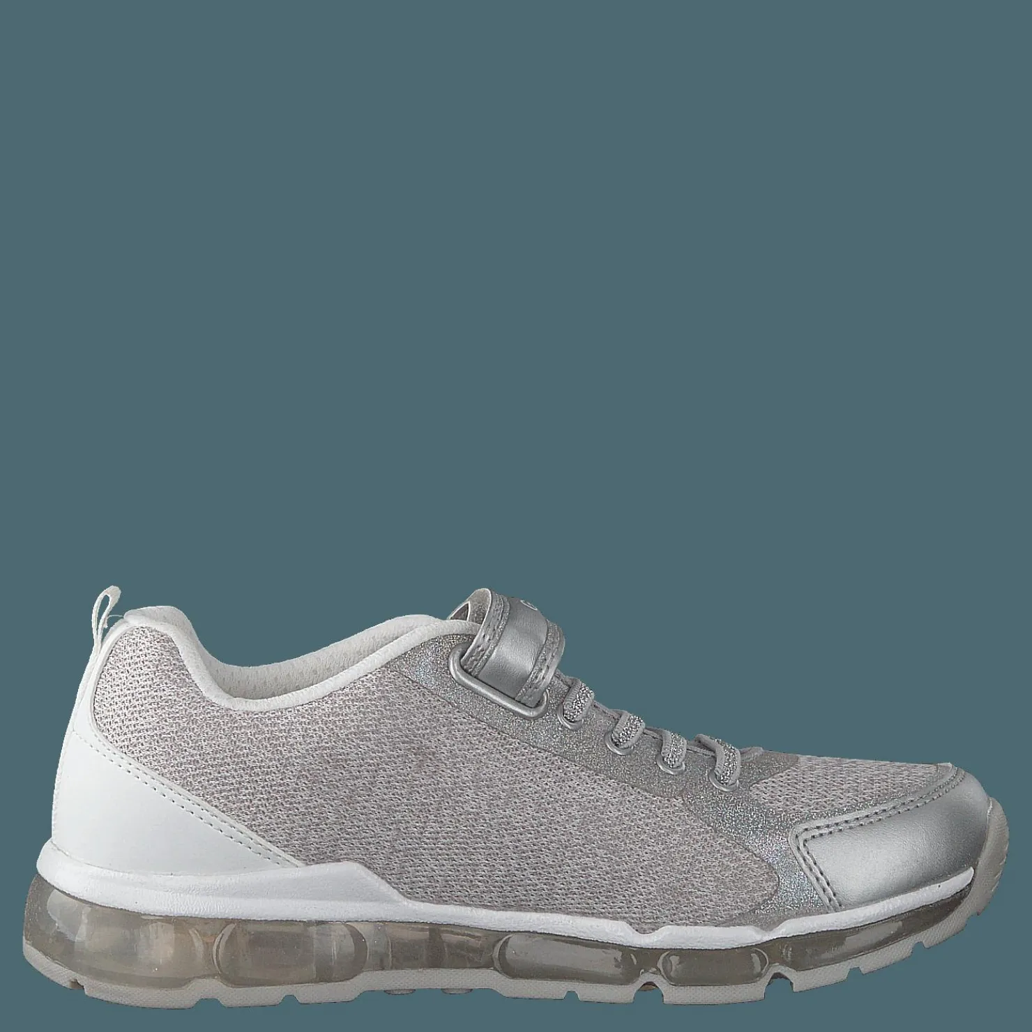 Geox J Android Silver/white Silver och Grå New