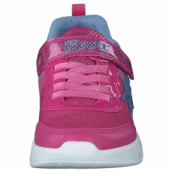 Geox J Aril Girl Fuchsia/sky Blå och Rosa Sale