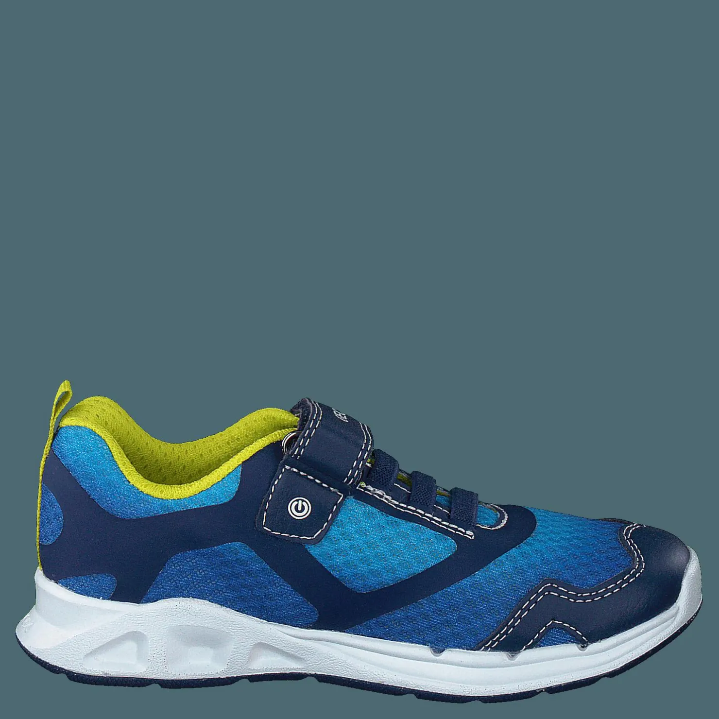 Geox J Dakin Boy Navy/lime Blå Sale