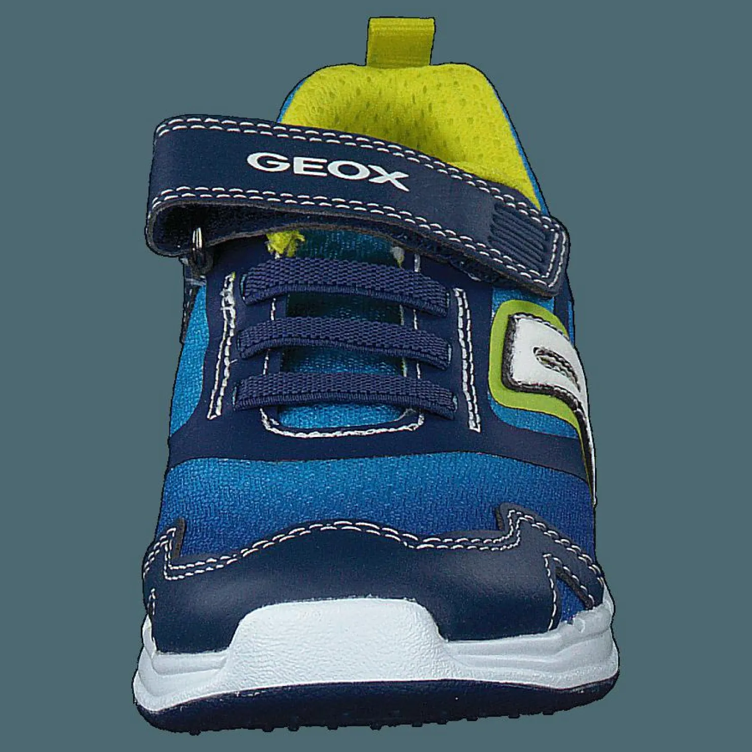 Geox J Dakin Boy Navy/lime Blå Sale