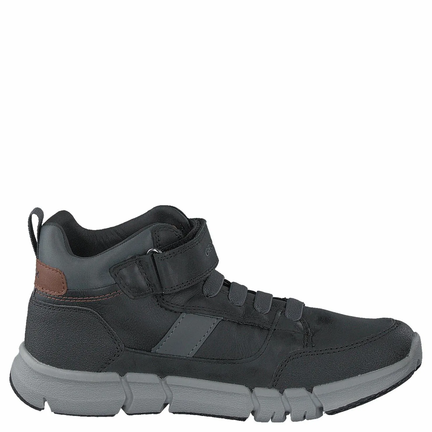 Geox J Flexyper Boy Black/grey Svart New