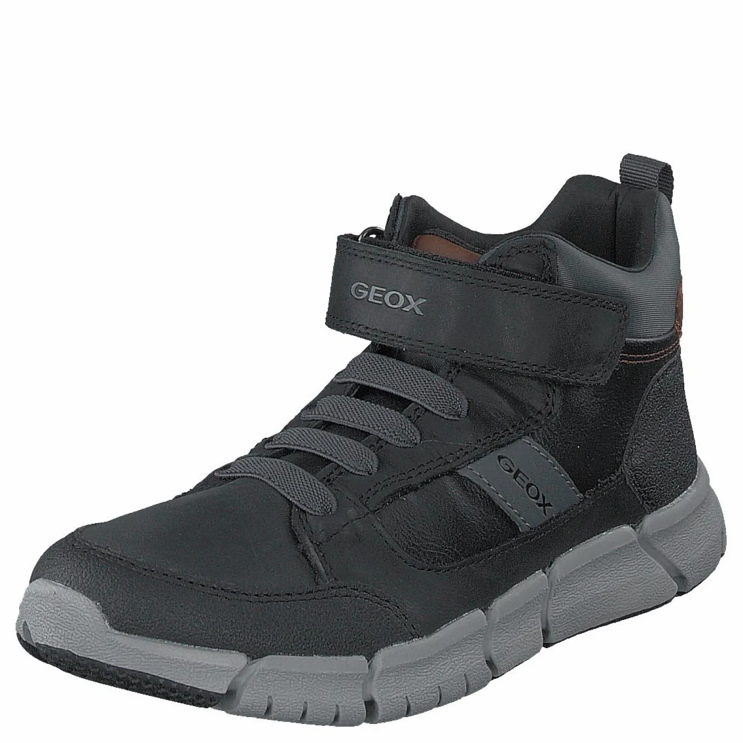 Geox J Flexyper Boy Black/grey Svart New