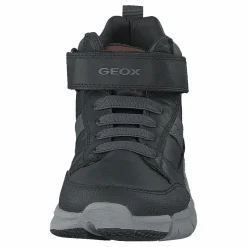 Geox J Flexyper Boy Black/grey Svart New