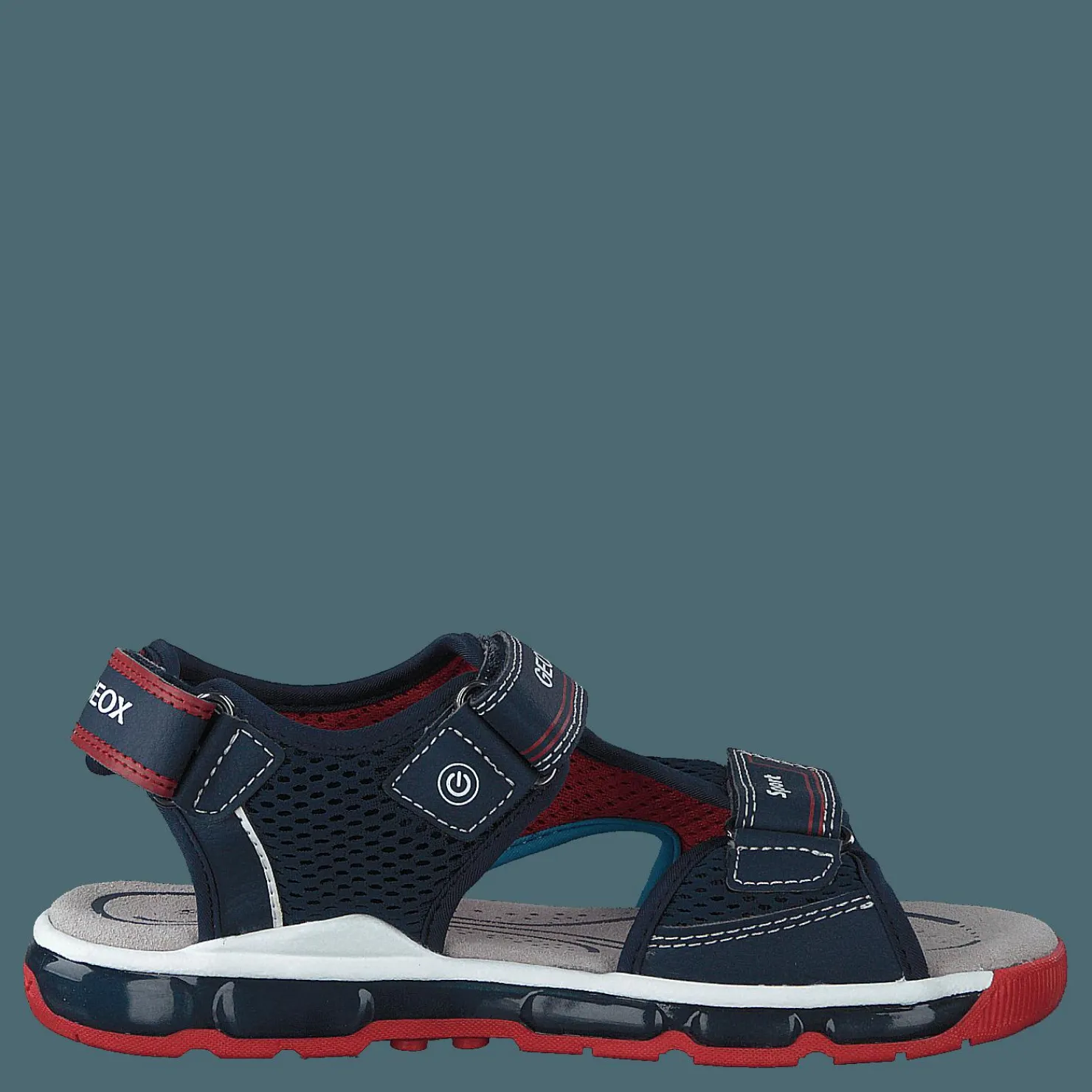 Geox J Sandal Android Boy Navy/red Blå Hot