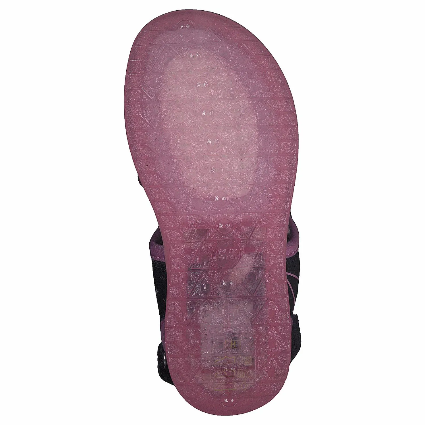 Geox J Sandal Blikk Girl Navy Lila och Blå Outlet
