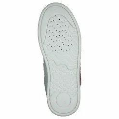 Geox J Skylin Girl Pink/white Vit Outlet